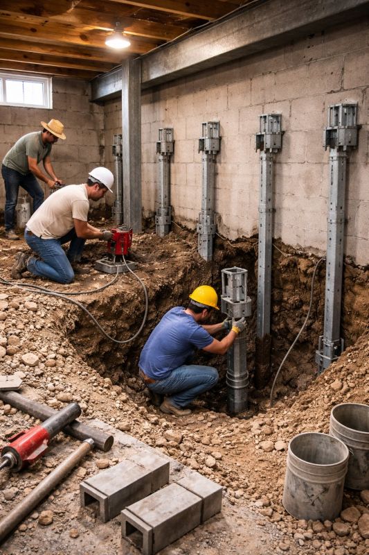 Structural Underpinning in Bullitt County, KY