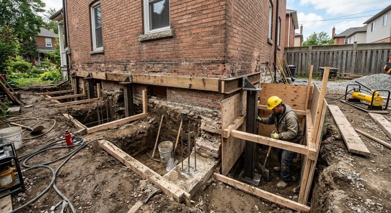 Underpinning Repair in Bullitt County, KY